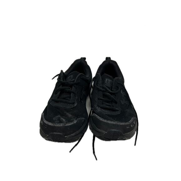 Under Armour Charged Assert 10 4E Wide Triple Black Mens 12 - Picture 1 of 7